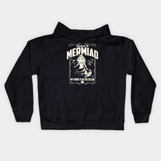 Making Waves In Pre K Mermaid Back To School Kids Hoodie